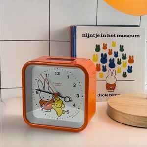 MOMA cloudnola Orange Miffy Alarm Clock